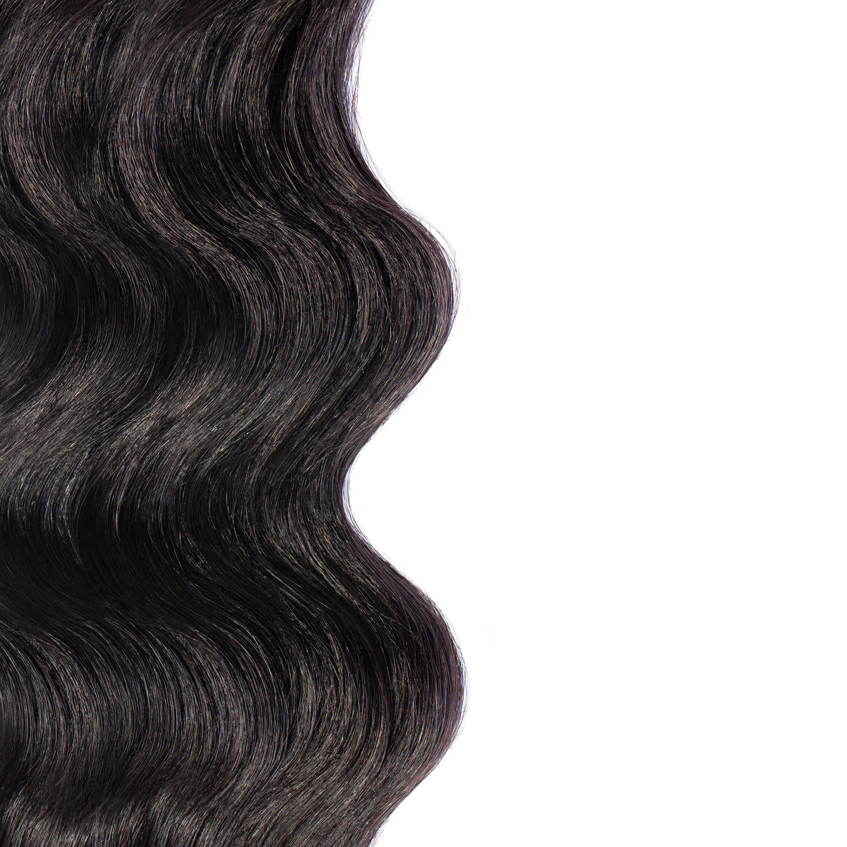 Hair Extensions Seamless Clip in Extensions- 100% Premium Human Hair NATURAL BLACK / 16" - The Extension Bar