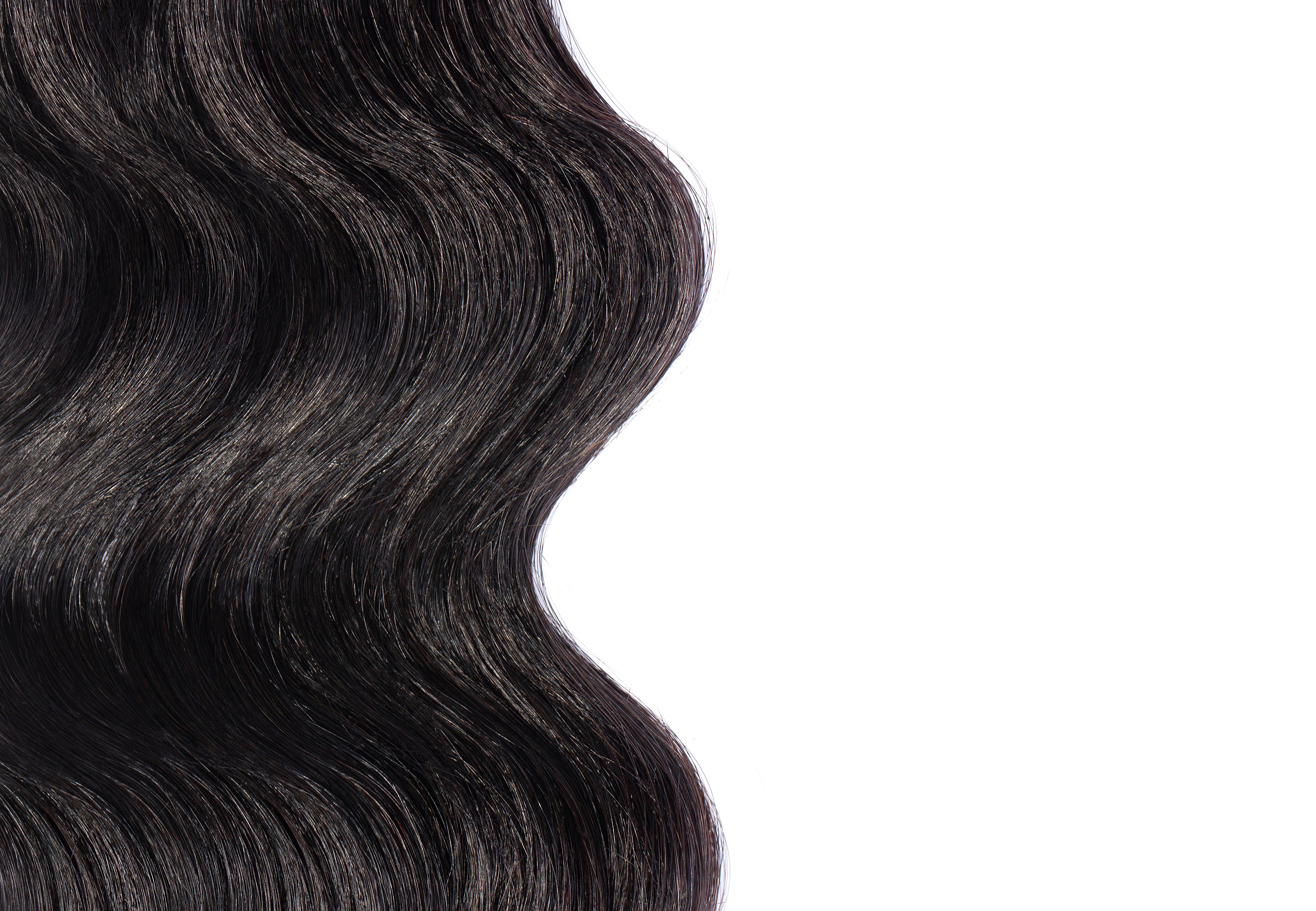 Hair Extensions Clip In Ponytail Extensions - 100% Premium Human Hair NATURAL BLACK - The Extension Bar