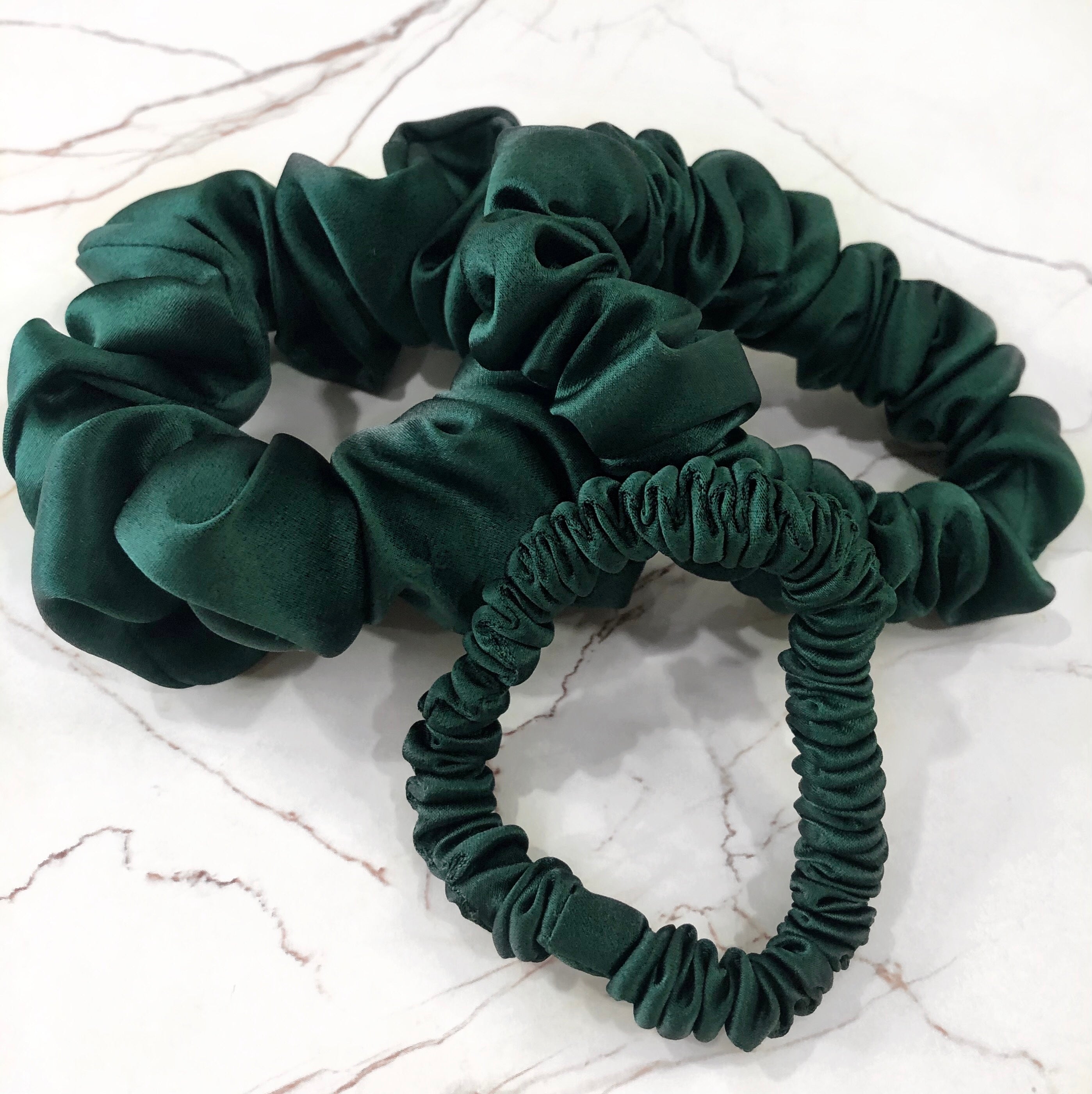 Mulberry Silk Scrunchies