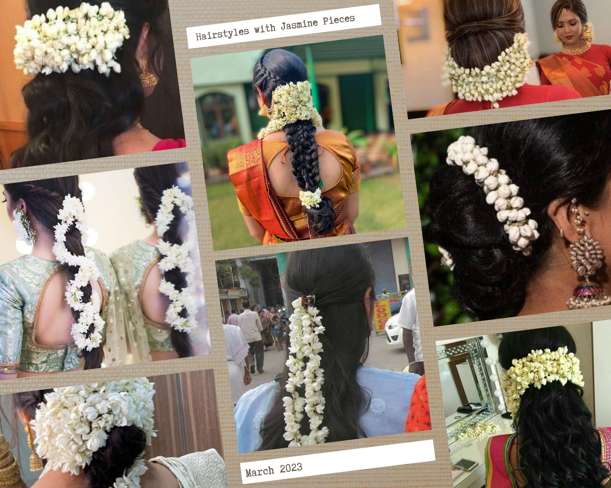 Hairstyles with TEB Jasmine Pieces